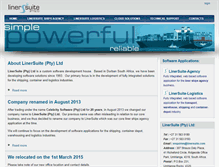 Tablet Screenshot of linersuite.com